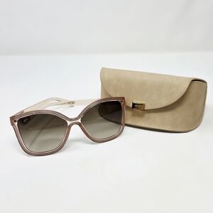 Chloe Square Sunglasses CE737S 048 Transparent Greige 58mm 737